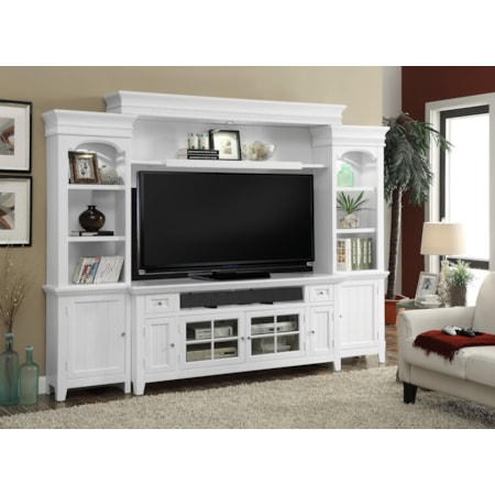 72" Console Entertainment Wall