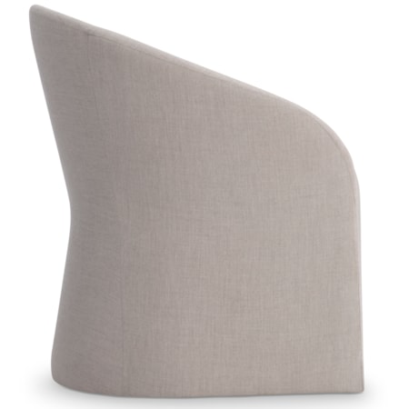 Outdoor Slipcover Dining Armchair w/Casters