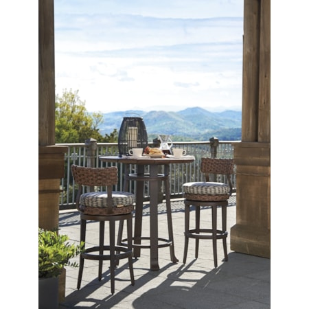 Outdoor Swivel Barstool