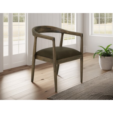 Open Back Dining Chair