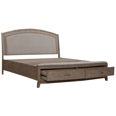 Queen Upholstered Bed