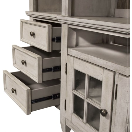 Entertainment Center with Piers