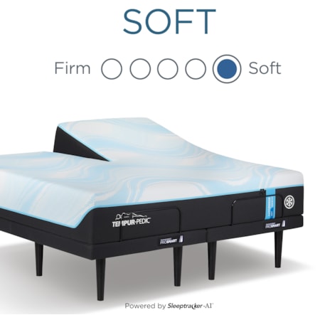 Tempur-LuxeBreeze® Soft Split Head King