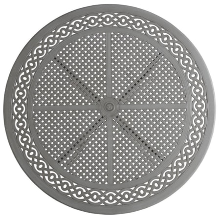 5-Piece Outdoor Dining Set w/ Round Table