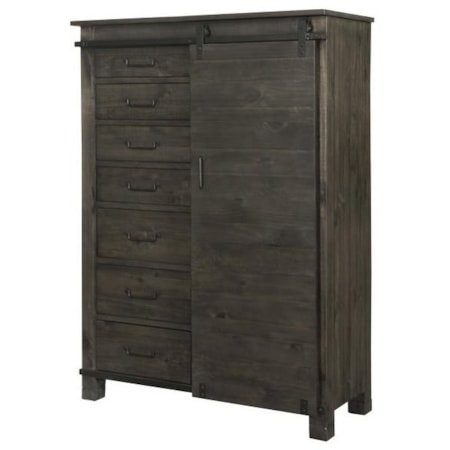 7-Drawer Door Chest