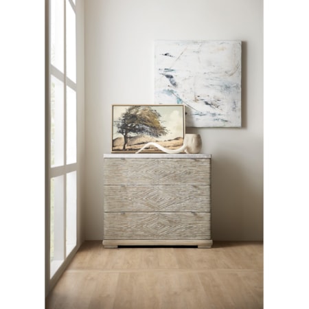 3-Drawer Accent Chest