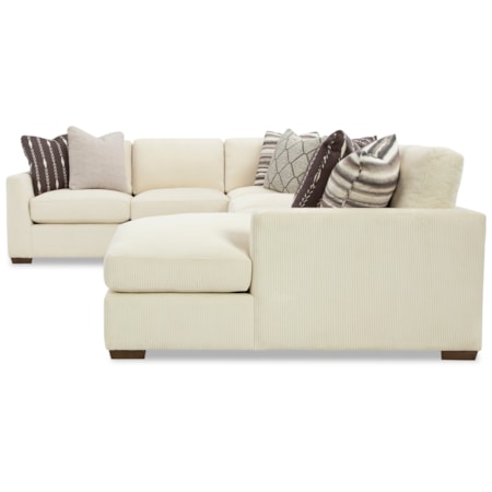 5-Seat Sectional Sofa with LAF Chaise