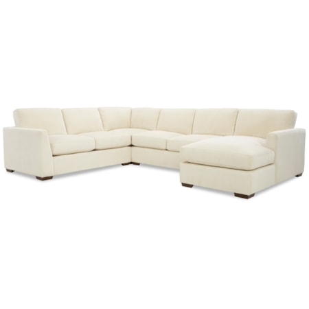 5-Seat Sectional Sofa with LAF Chaise
