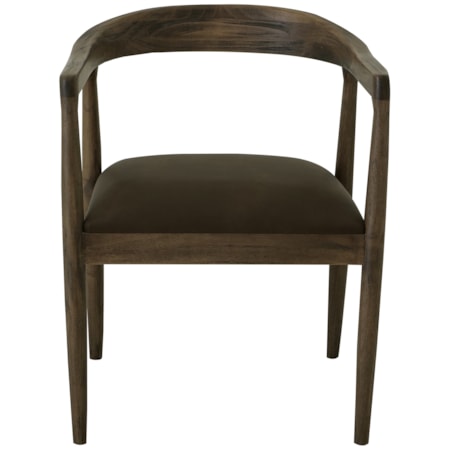Open Back Dining Chair
