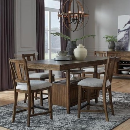 5-Piece Counter Height Dining Set