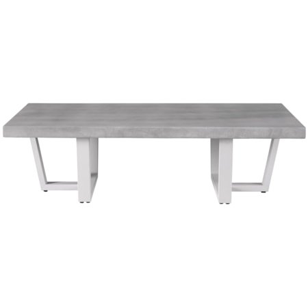 Outdoor Rectangular Cocktail Table
