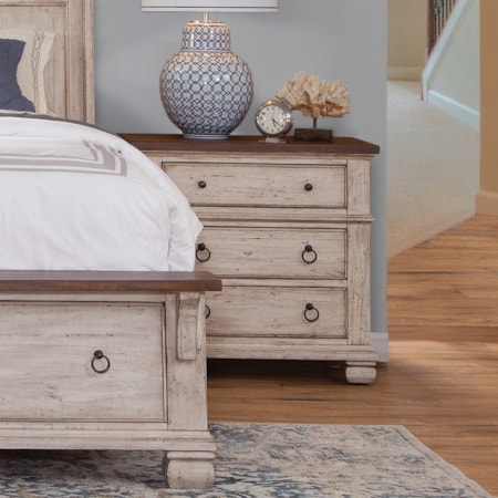 3-Drawer Nightstand