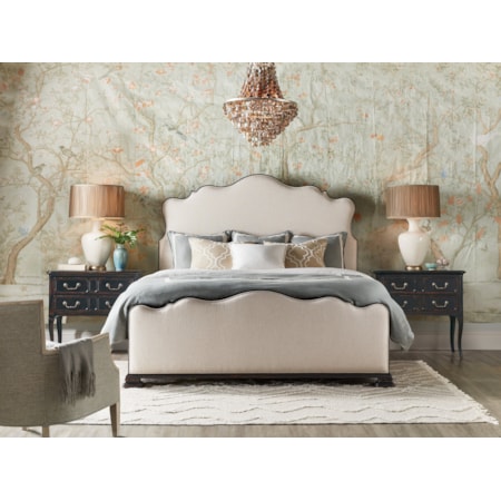 King Upholstered Bed