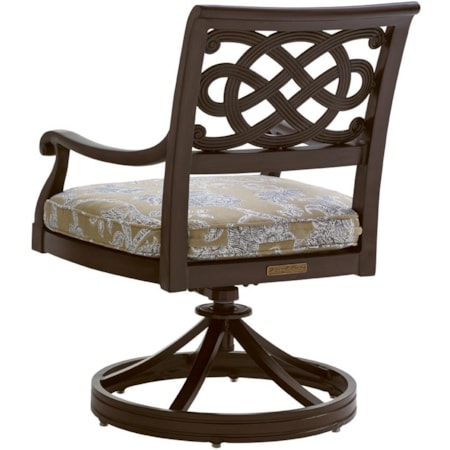 Outdoor Swivel Rocker Dining Chair