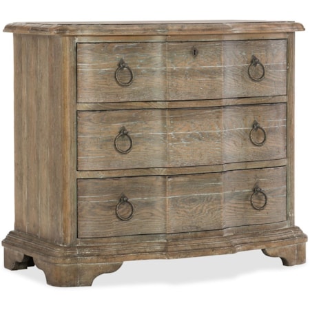 3-Drawer Nightstand