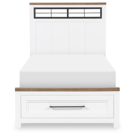 Twin Panel Bed