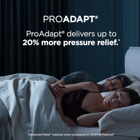 TEMPUR-ProAdapt® Medium Hybrid Double