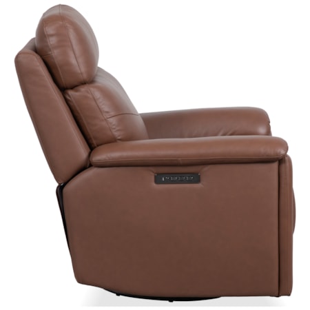 Refined Power Swivel Gliding Recliner