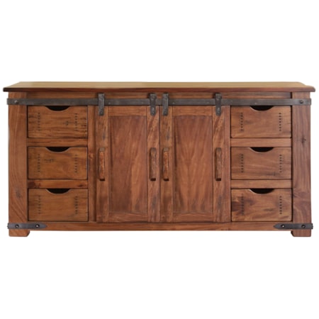 60" 6-Drawer TV Stand