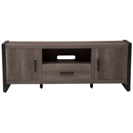 Entertainment Center with Piers