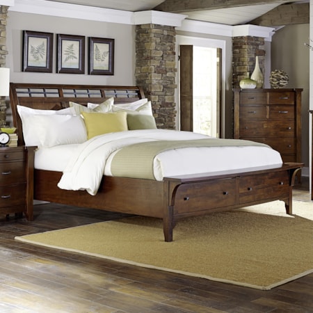 Eastern King Storage Bed