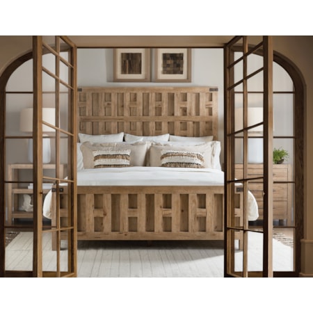 King Panel Bed