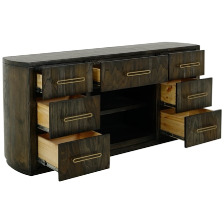 7-Drawer Storage Console