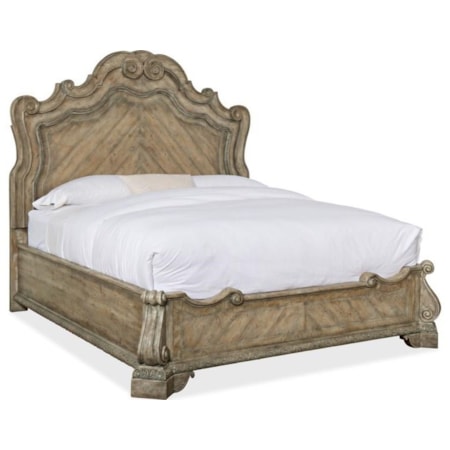 King Panel Bed