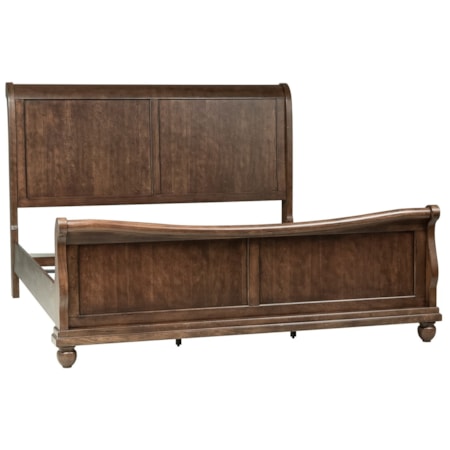 Queen Sleigh Bed