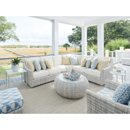 5-Seat Outdoor Sectional Sofa