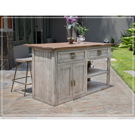 2-Door Kitchen Island