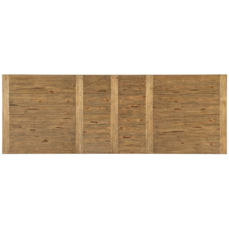 Trestle Dining Table with Table Leaves