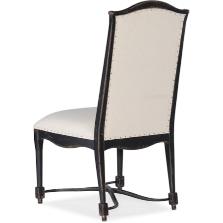 Upholstered Back Side Chair
