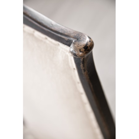 Upholstered Back Side Chair