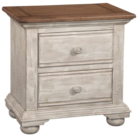 2 Drawer Nightstand