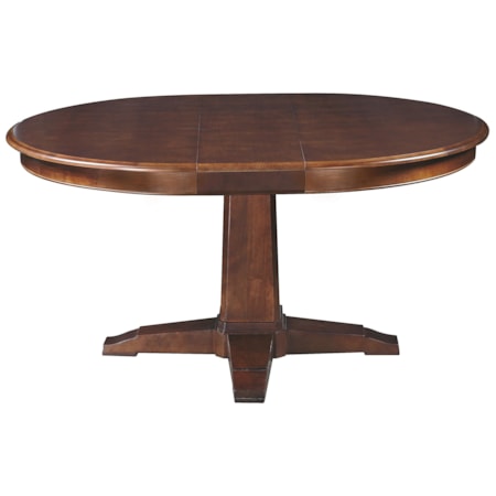 Customizable Round Pedestal Table
