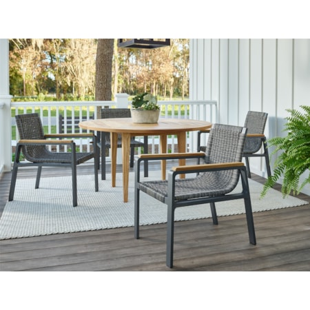 Outdoor Dining Arm Chair