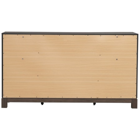 6-Drawer Dresser with Doors