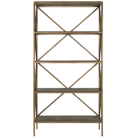 4-Shelf Bookcase