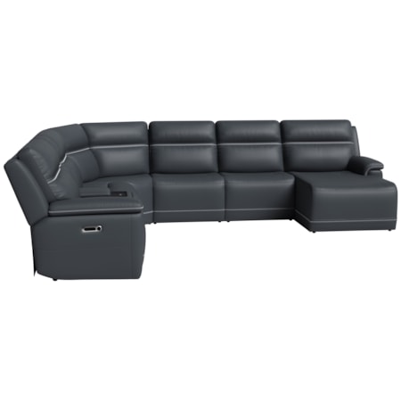 7-Piece Power Reclining Sectional Sofa