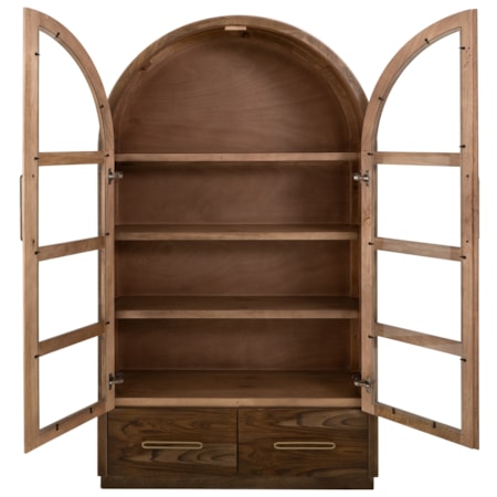 Arched Storage Cabinet