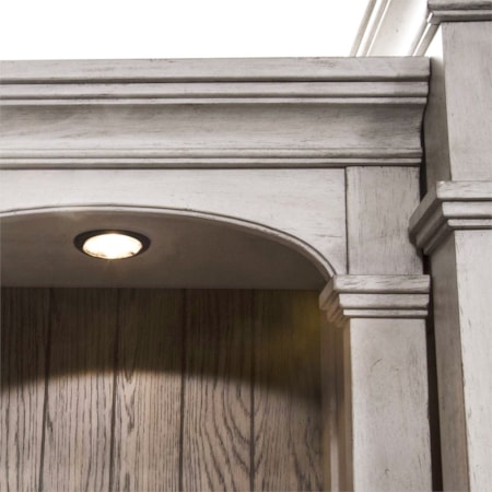 Entertainment Center with Piers