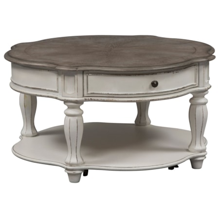Round Cocktail Table