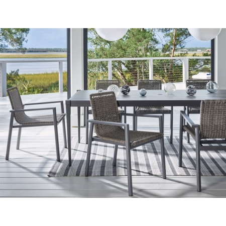 Outdoor Dining Arm Chair