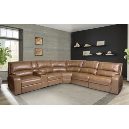6-Piece Power Reclining Sectional Sofa
