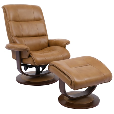 Swivel Chair and Ottoman