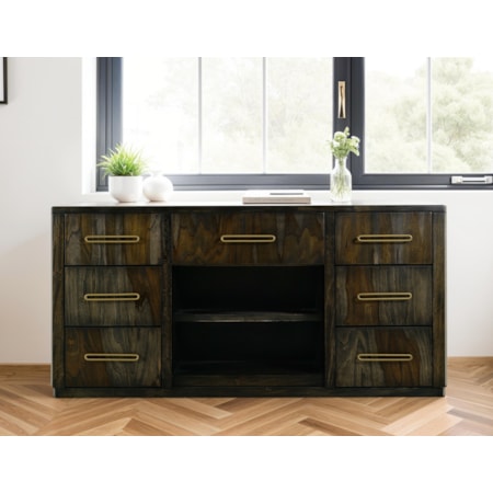 7-Drawer Storage Console