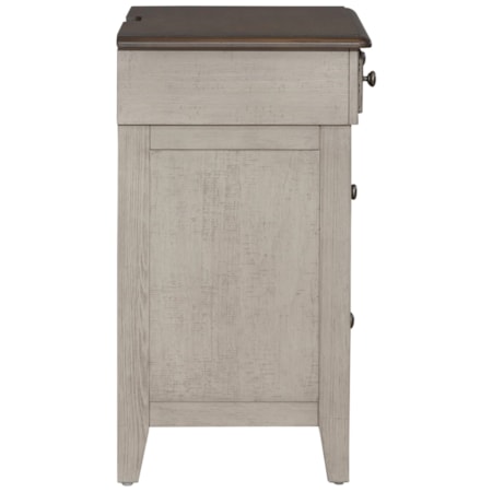 3-Drawer Bedside Chest