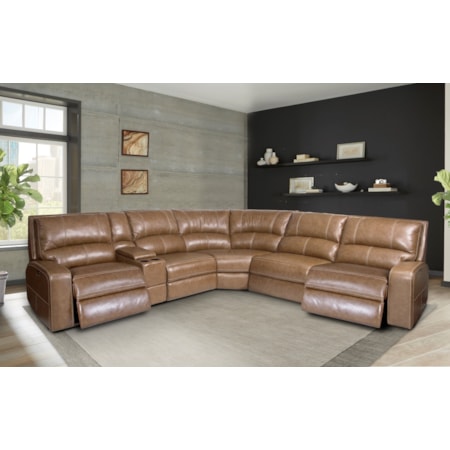6-Piece Power Reclining Sectional Sofa