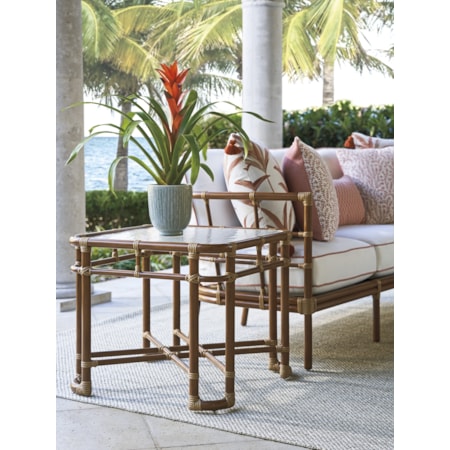 Outdoor Square End Table